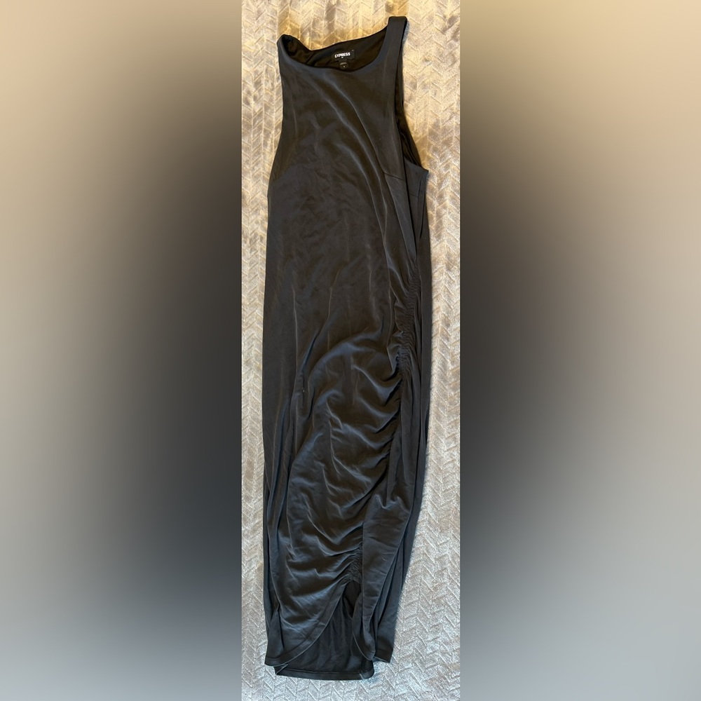 Express rouched dress
